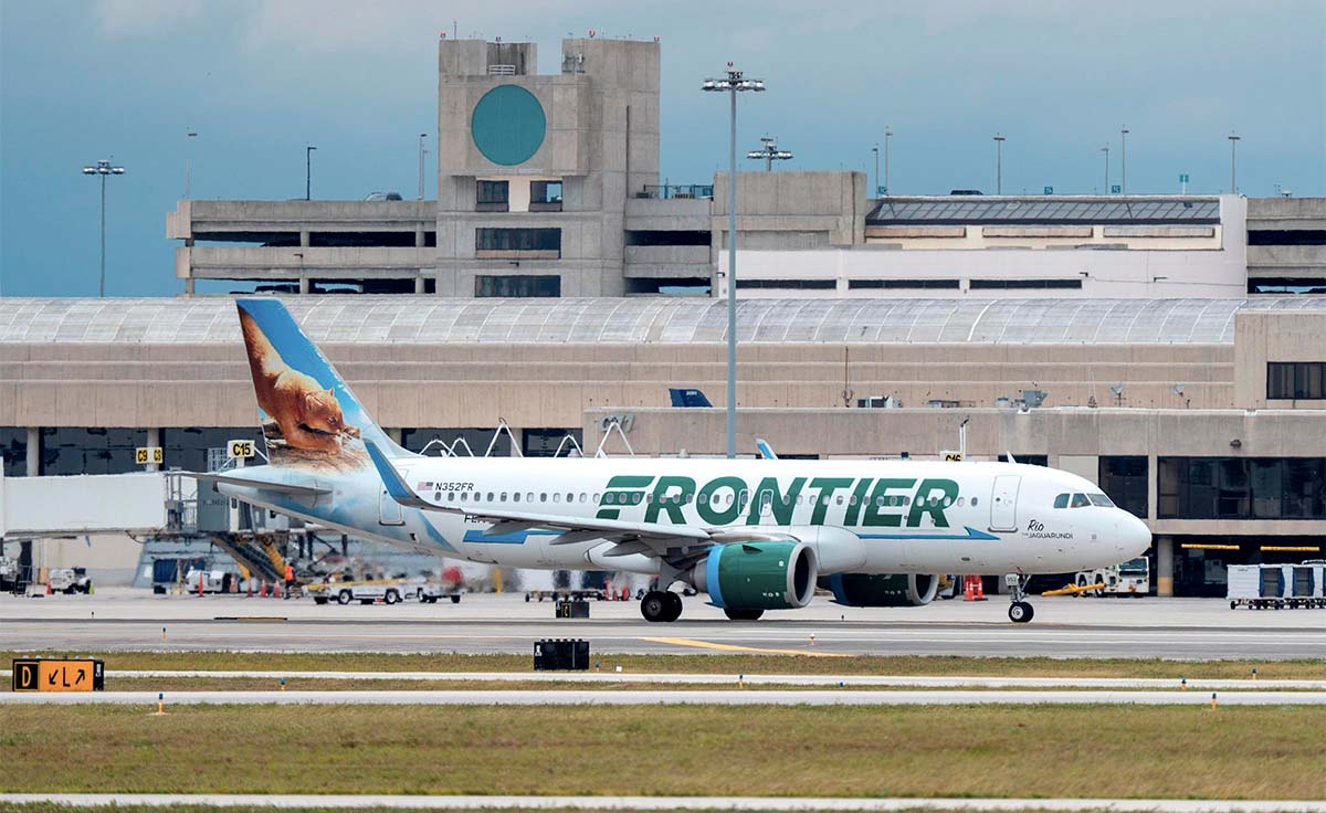 Frontier Low Cost vuelos Orlando y Colombia