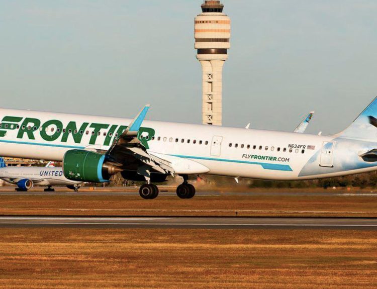 Frontier Low Cost vuelos Orlando y Colombia