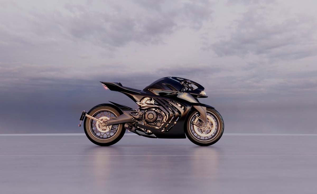 Moto Aston Martin AMB 002