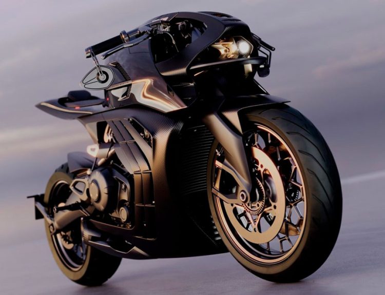 Moto Aston Martin AMB 002