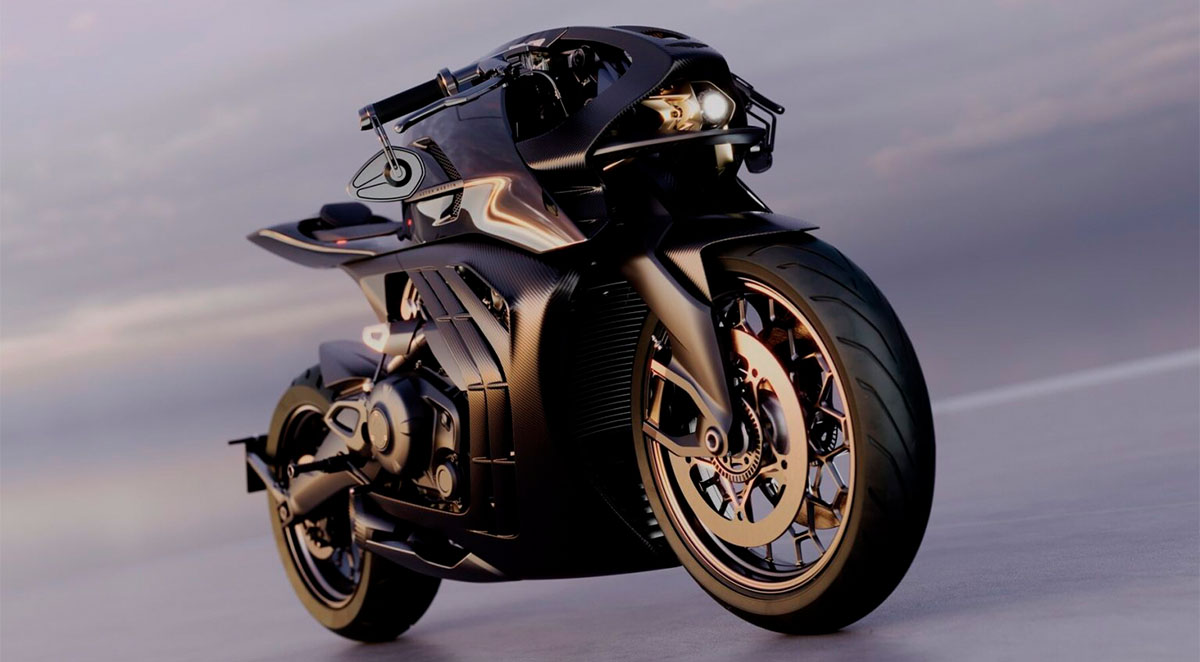 Moto Aston Martin AMB 002