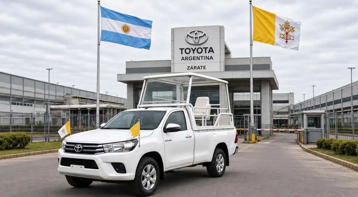 Toyota Hilux papamóvil Sudamérica 2026