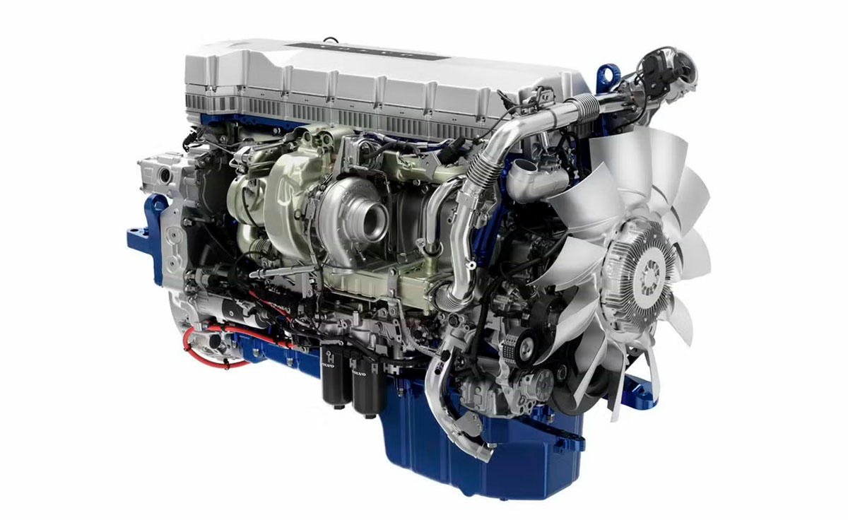 Volvo Trucks motores diésel y gas