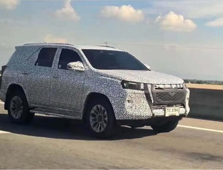 Toyota Fortuner fotos filtradas 2027