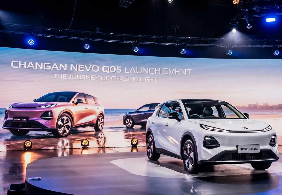 Changan Nevo Q05, SUV eléctrica Salón de París 2026