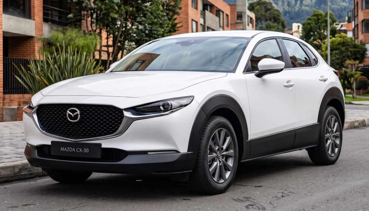 Mazda CX-30 S, blanco nieve perlado