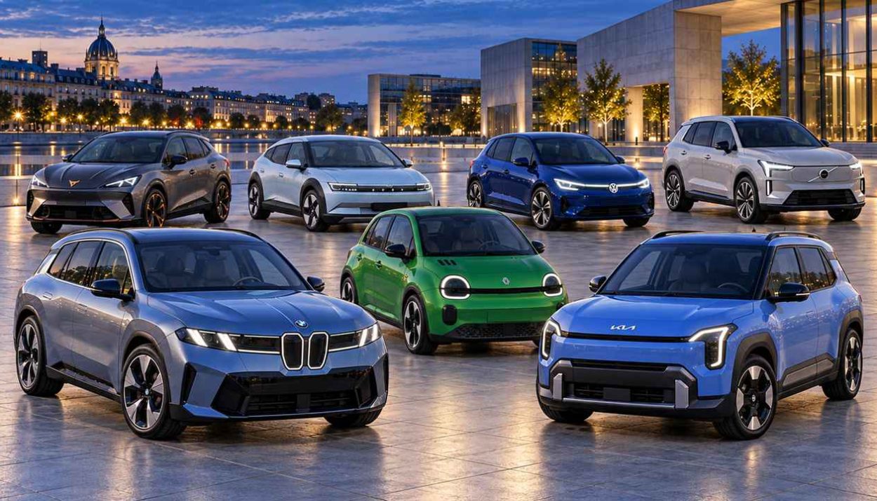 7 candidatos al Coche del Año 2027 en Europa: BMW iX3, Renault Twingo E-Tech, Kia EV2, Volkswagen ID Polo, Cupra Raval, Volvo EX60, Hyundai Ioniq 3